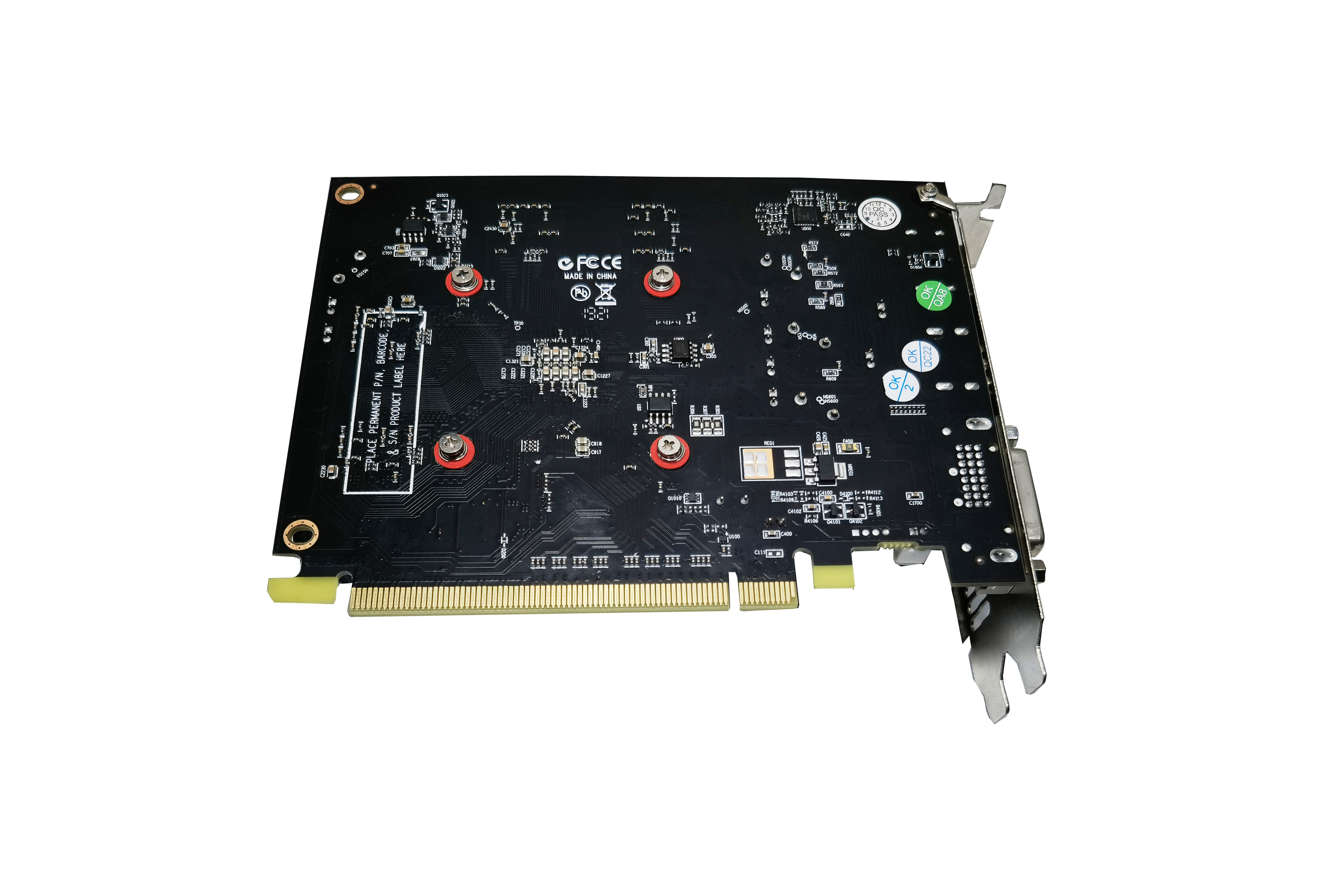 White fish shark brand new PCIE excellent graphics card AMD RX550 4GB 128 Bit GDDR5 Motherboard graphics card