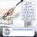world famous brand mixer Sus304 sink Faucet steel 316 Whale Marine Tap