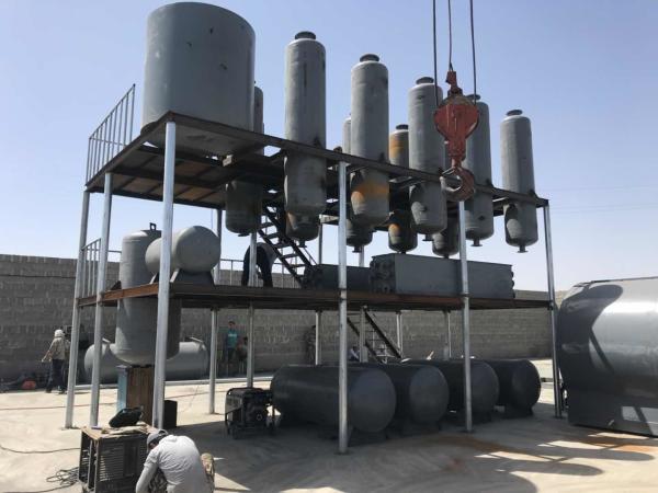 Buy cheap 30 ton 30TPD Used Engine Oil Recycling Refining Machine to Diesel from wholesalers