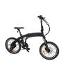 Buy cheap Durable Fold Up Electric Bike Black Color Fat Tire Chain Wheel Steel Material 52T * 170mm from wholesalers