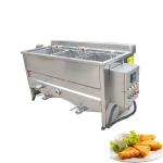 2200*800*950mm Stainless Steel Fish and Potato Chips Frying Machine for Belgian