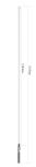 Thick Brass And Copper VHF Marine Antenna 163Mhz Low Loss Premium Coaxial Cable