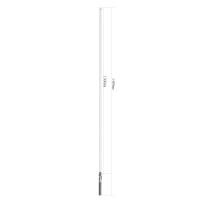Buy cheap Thick Brass And Copper VHF Marine Antenna 163Mhz Low Loss Premium Coaxial Cable product
