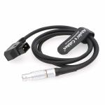Flexible Soft Thin Power Cable for Red Epic Scarlet D Tap to 1B 6 Pin Female
