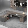 Buy cheap Stylish Commercial Furniture L Shape Executive Manager CEO Office Desk with Side Cabinet from wholesalers