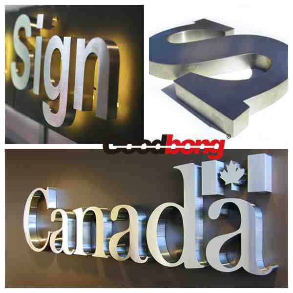 metal sign lettering , Metal channel letters, metal letters and numbers
