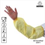 Waterproof LDPE Disposable Oversleeve Food Contact Safe PE Sleeve Cover
