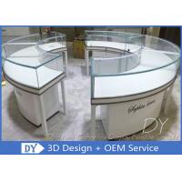 Buy cheap Glass Wooden Jewellery Display Counter / Jewellery Shop Fittings product