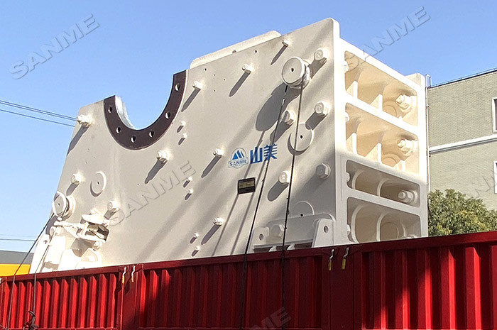 Limestone Basalt Steel Slag Quarry Jaw Crusher 50t/H 55kw