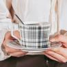 Buy cheap Party Occasion Ceramic Porcelain Tea Cup And Saucer Set With Spoon In European Style from wholesalers