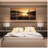 Buy cheap Misty Lake 3 Piece Printed Painting Modern Stretched Framed Contemporary Giclee from wholesalers
