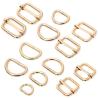 Buy cheap Square Antioxidant Metal D Rings Gold Tearproof Rustproof For Luggage Belts from wholesalers