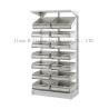 Buy cheap H198cm Stainless Steel Medical Cabinet Adjustable Rack from wholesalers