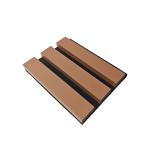 Artistic Wood Slat Acoustic Panels Three-Sided Wrapping For Modern Homes