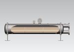 Buy cheap R22 Refrigerant Red Copper Tube Flooded Heat Exchanger from wholesalers