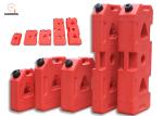 Red Color Plastic Fuel Tanks For Cars , Anti Rust 3 Gallon Portable Fuel Tank