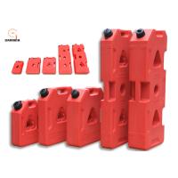 Buy cheap Red Color Plastic Fuel Tanks For Cars , Anti Rust 3 Gallon Portable Fuel Tank product