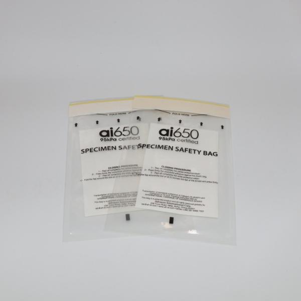 Buy cheap Customized Waterproof Specimen Bags Self Adhesive Seal For Transportation from wholesalers