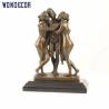 Buy cheap Nude Statue Woman Bronze Statues Sculpture Indoor Desktop Decoration from wholesalers