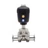 Buy cheap Sanitary Stainless Steel 304 316L Pneumatic Clamp Diaphragm Valve ISO9001 Certified from wholesalers