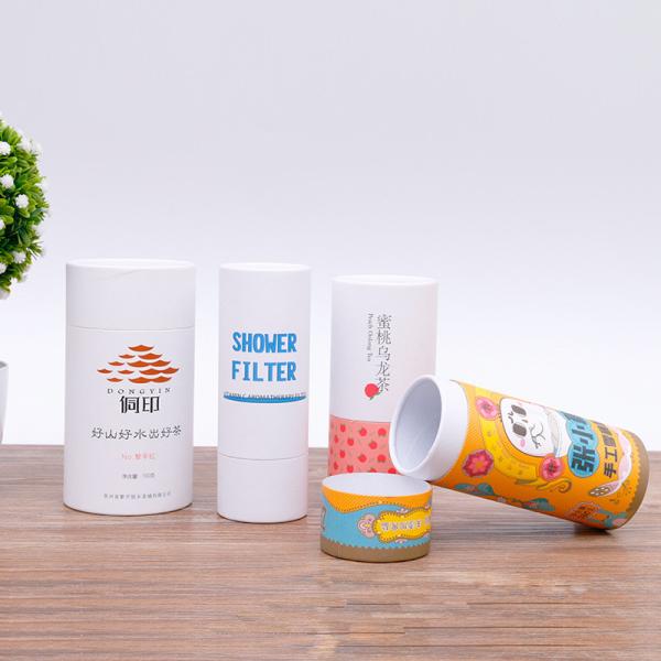 Eco Friendly Custom T-Shirt Containers Kraft Cardboard Packaging Paper Tubes