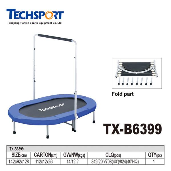 professional mini trampoline folding mini trampoline round fitness gymnastics