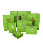 Luxury Custom Printed Paper Bags For Wine Retail Shopping