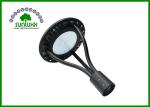 Dark Bronze Shell Post Top LED Street Lights 80W 5000K For Residential Area