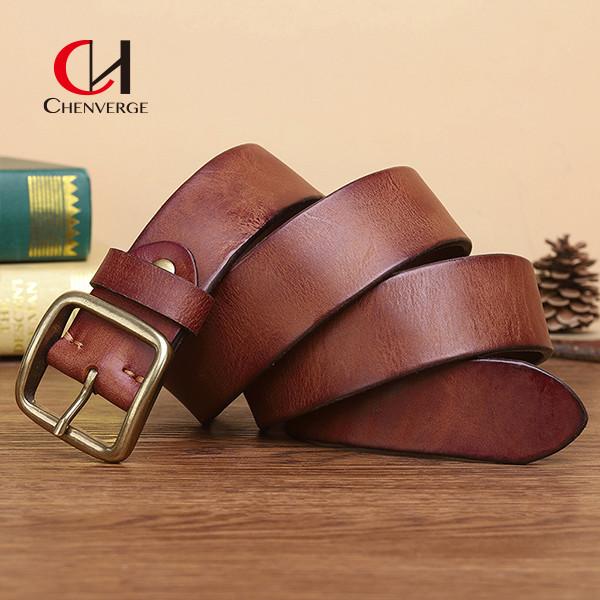 Buy cheap 130CM Business Leather Belt Standard Size Top Layer Cowhide Men'S Belt from wholesalers