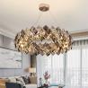 Buy cheap Led chandelier Living room decoration simple dimmer round hanging crystal lamp(WH-CY-184) from wholesalers