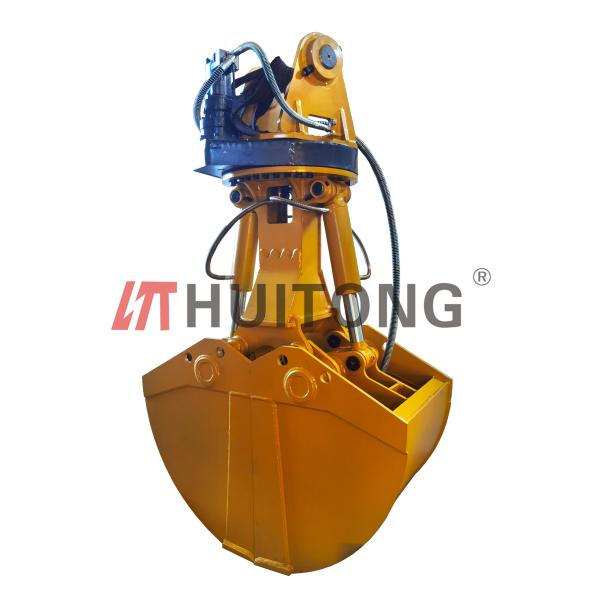 Buy cheap WH60 Hydraulic Clamshell Grab Bucket For Excavator Crane from wholesalers