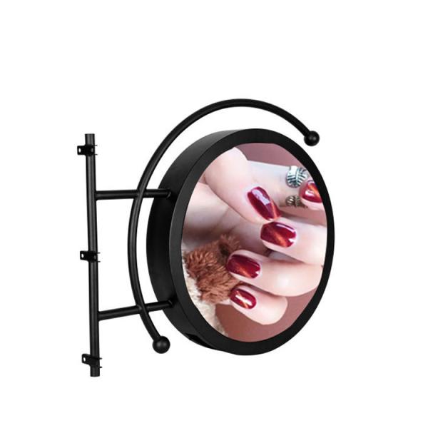 Buy cheap Round Simple Brands Logo Led Poster Light Box from wholesalers