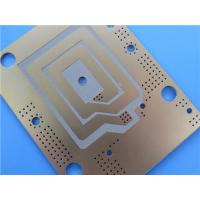 Buy cheap 10mil Taconic RF-35 Organic ceramic PTFE fiberglass DK 3.5 2-layer rigid PCB Immersion Silver 0.3mm thickness 1oz copper product