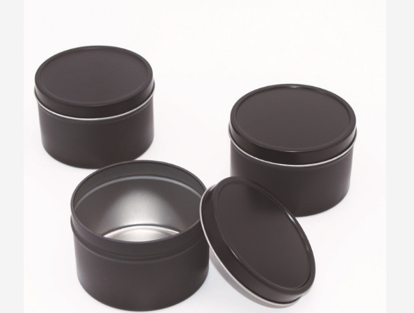 6 Color Aluminum Tins With Lids 50g Metal Storage Canisters