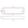 Buy cheap 87*24*11mm PC RFID On Metal Tag 9 Meter Read Range Water Proof 860 - 960MHz from wholesalers