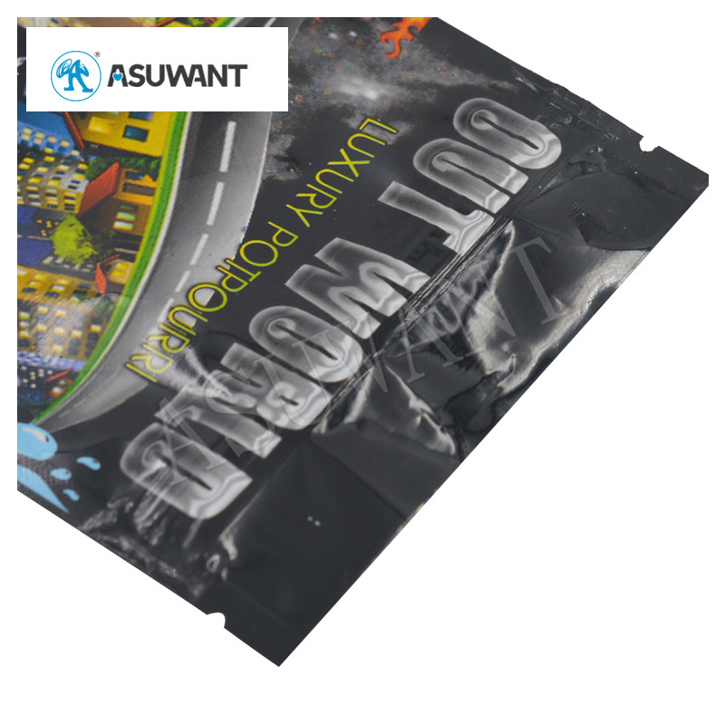 35 Grams Moisture Proof VMPE Lockable Medicine Mylar Bags