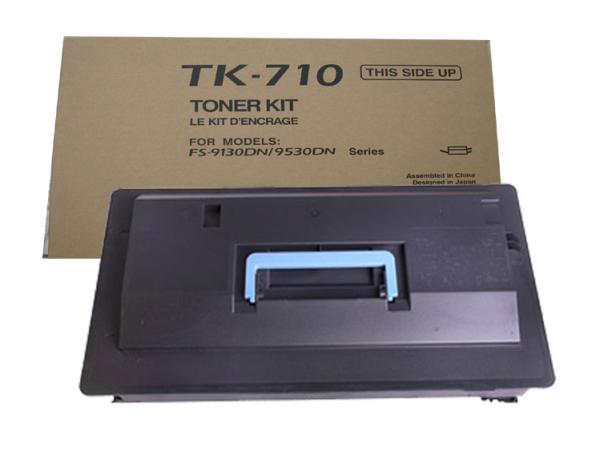 Quality Black Laser Kyocera FS - 9130DN Toner Cartridges TK710 for FS - 9130DN / 9530DN for sale