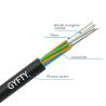 Buy cheap 144 Core Single Mode G652D GYFTY Non Metal duct outdoor fiber optic cable from wholesalers