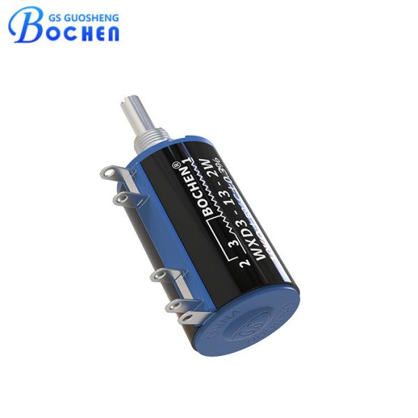 Buy cheap 16mm Shaft Multiturn Wirewound Precision Potentiometer WXD3-13 2w 10k from wholesalers