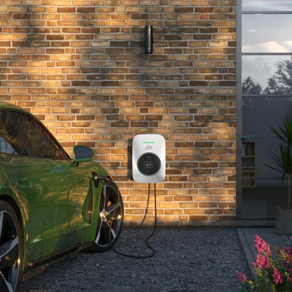 Buy cheap Home Wall Mounted AC EV Charger Station Wallbox 220V 32A 7KW For Electric Car from wholesalers