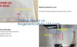 Disposal Asbestos Waste Bags ,Plastic Bags for Asbestos fibers,asbestos waste