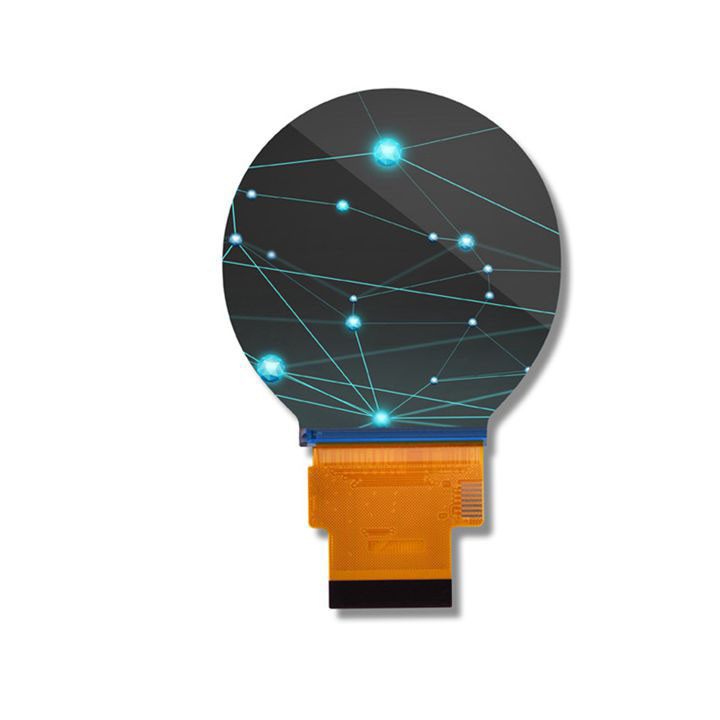 2.1 Inch Round TFT Display 480x480 40 Pin RGB Interface For Smart Home