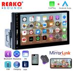 BT Dual USB Single Din Car Radio Fast Charging Mp5 Car Stereo AUX Rear View