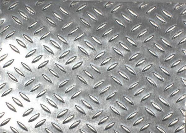Buy cheap Full Hard Aluminum Embossed Plates 3003 H24 1100 H18 200mm from wholesalers