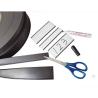 Buy cheap Warehouse C Channel Magnetic Label Holders 3x1'' With White Paper And Clear Film from wholesalers