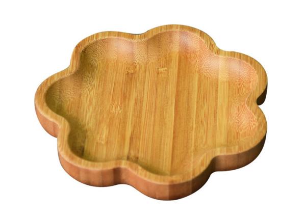Buy cheap Three Dimensional Homemade Wooden Gifts Bamboo Petals For Fruit / Bread Plate from wholesalers