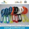 Buy cheap Plastic Rectangle Name Tag Attaching Solid Color Wrist Coil Chain from wholesalers