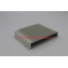 Buy cheap AL6063 Anodizing Aluminum Extrusion Parts Heat Sink CMM Electronic from wholesalers