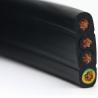 Buy cheap Flat Flexible Traveling Cable for Crane or Conveyor in Black Jacket from wholesalers