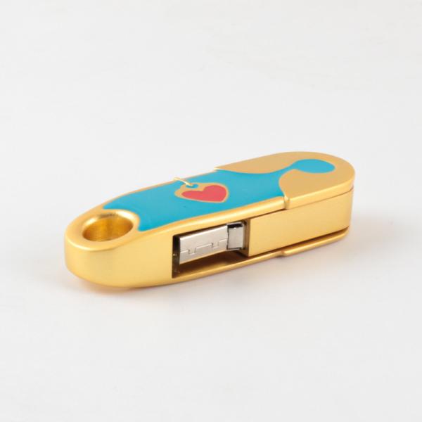 Buy cheap Heart LOGO 3.0 Usb Flash Drive , 512GB 1TB Promotional Usb Memory Sticks 100MBS from wholesalers